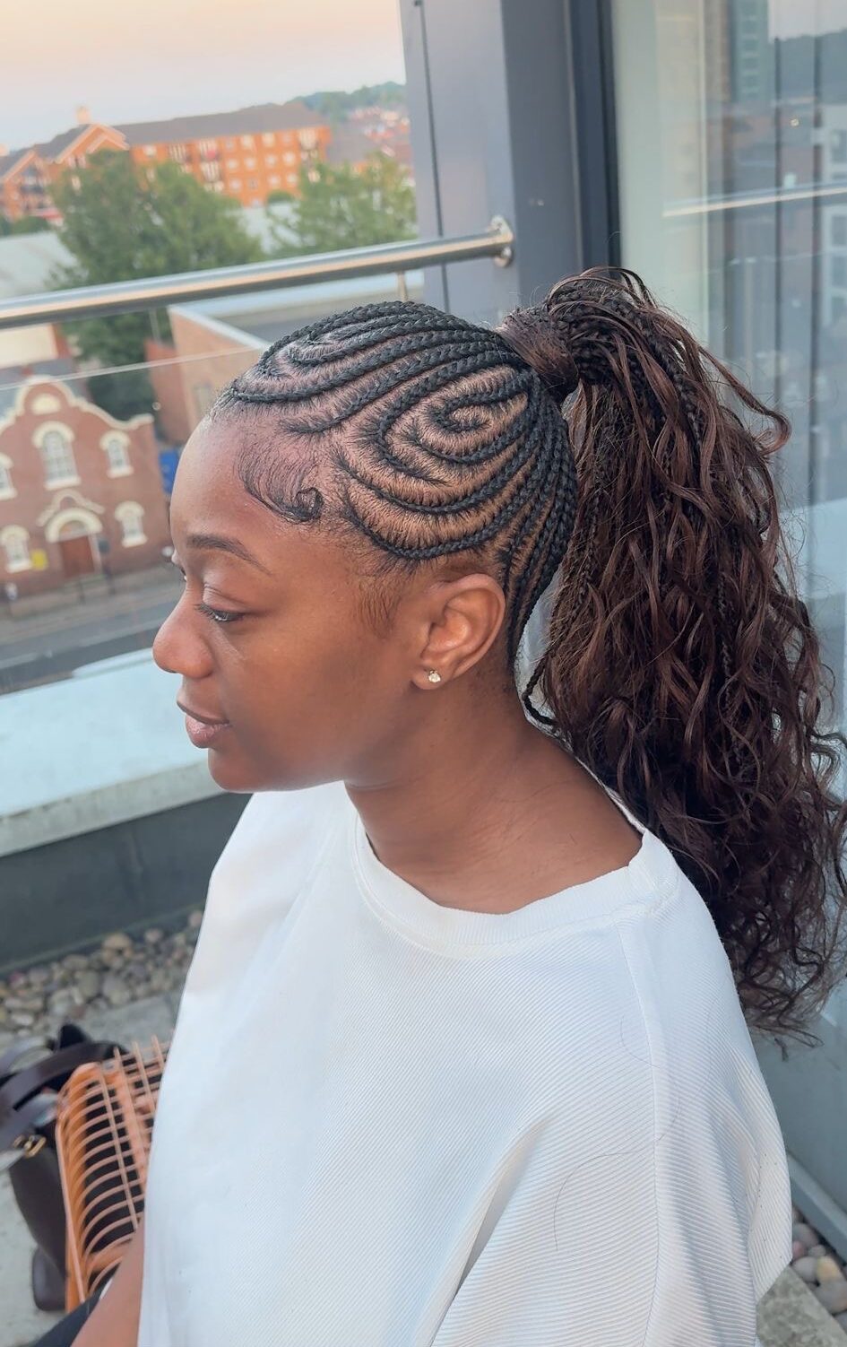 Stitched Cornrows